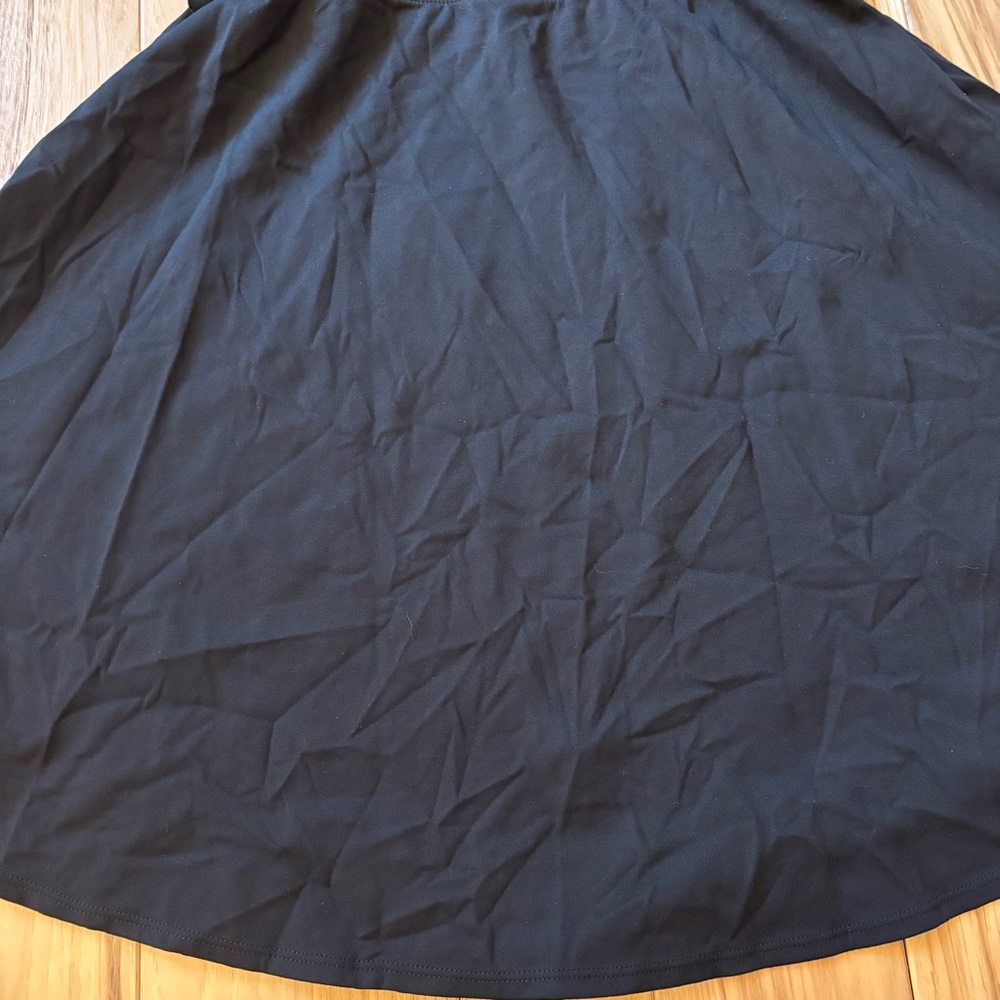 NEW Halara Cloudful Crisscross Ballet Barre Dance Black Activewear Mini Dress - Picture 8 of 10